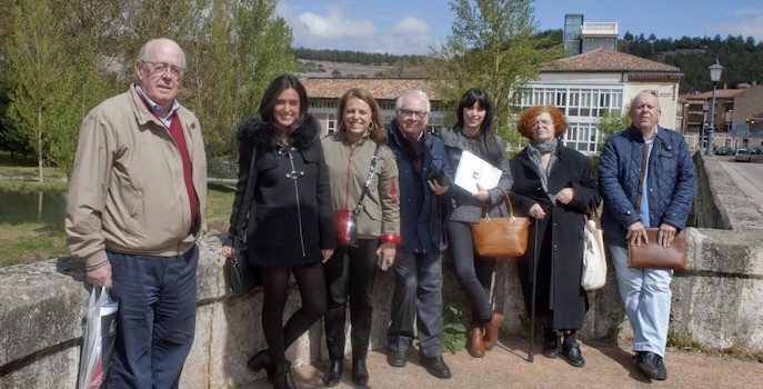 Visitamos Aguilar de Campoo junto a CEATE y la Fundación Santa María la Real
