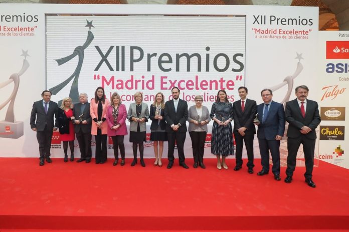EDAE a acudido a la XII edición de los premios Madrid Excelente - imagen de los galardonados