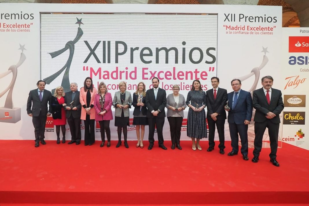 EDAE a acudido a la XII edición de los premios Madrid Excelente - imagen de los galardonados