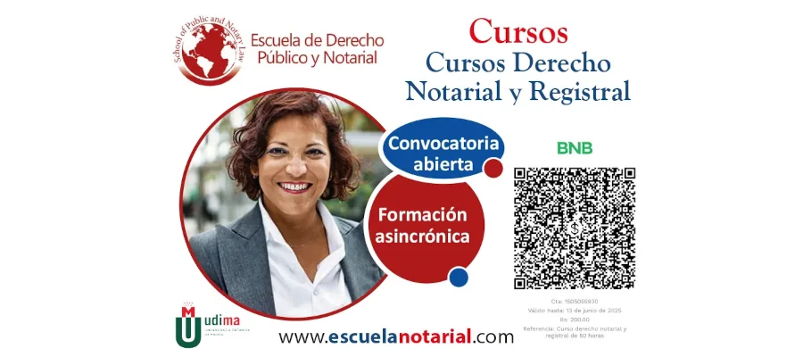 Cursos Derecho Notarial y Registral (Bolivia)